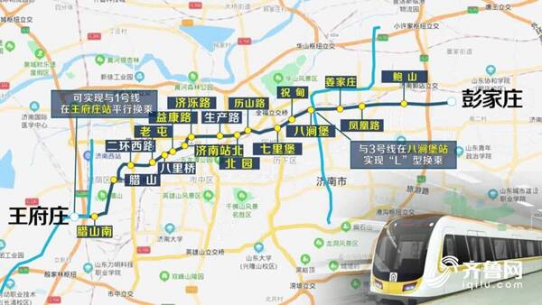 济南地铁2号线开通在即,即将进入"换乘时代" 对于济南的轨道交通来说
