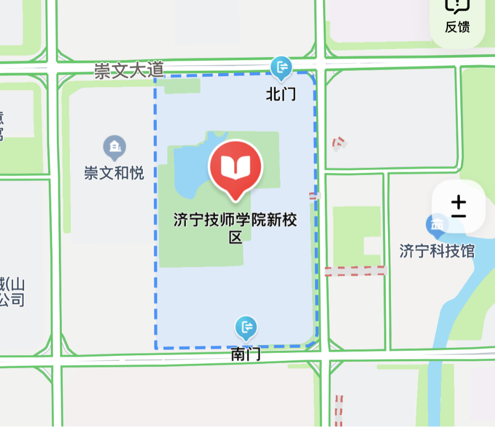 济宁市技师学院(学校平面图)二,考点地址及考场分布示意图考试安排如
